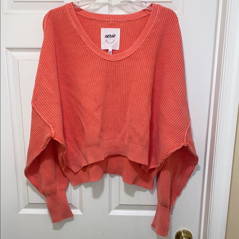 Aerie Women's Coral Sweater
